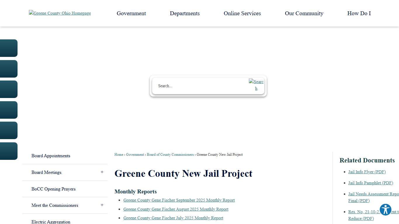 Greene County New Jail Project Greene County, OH - Official Website