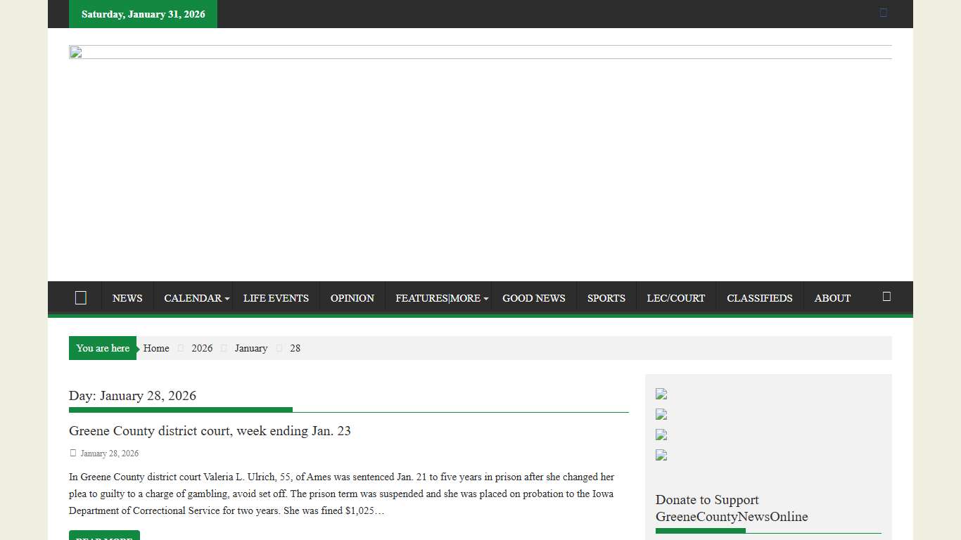 January 28, 2026 - Greene County News Online